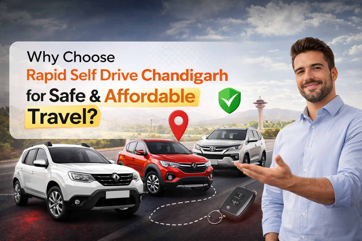 Why Choose Rapid Self Drive Chandigarh for Safe & Affordable Travel?