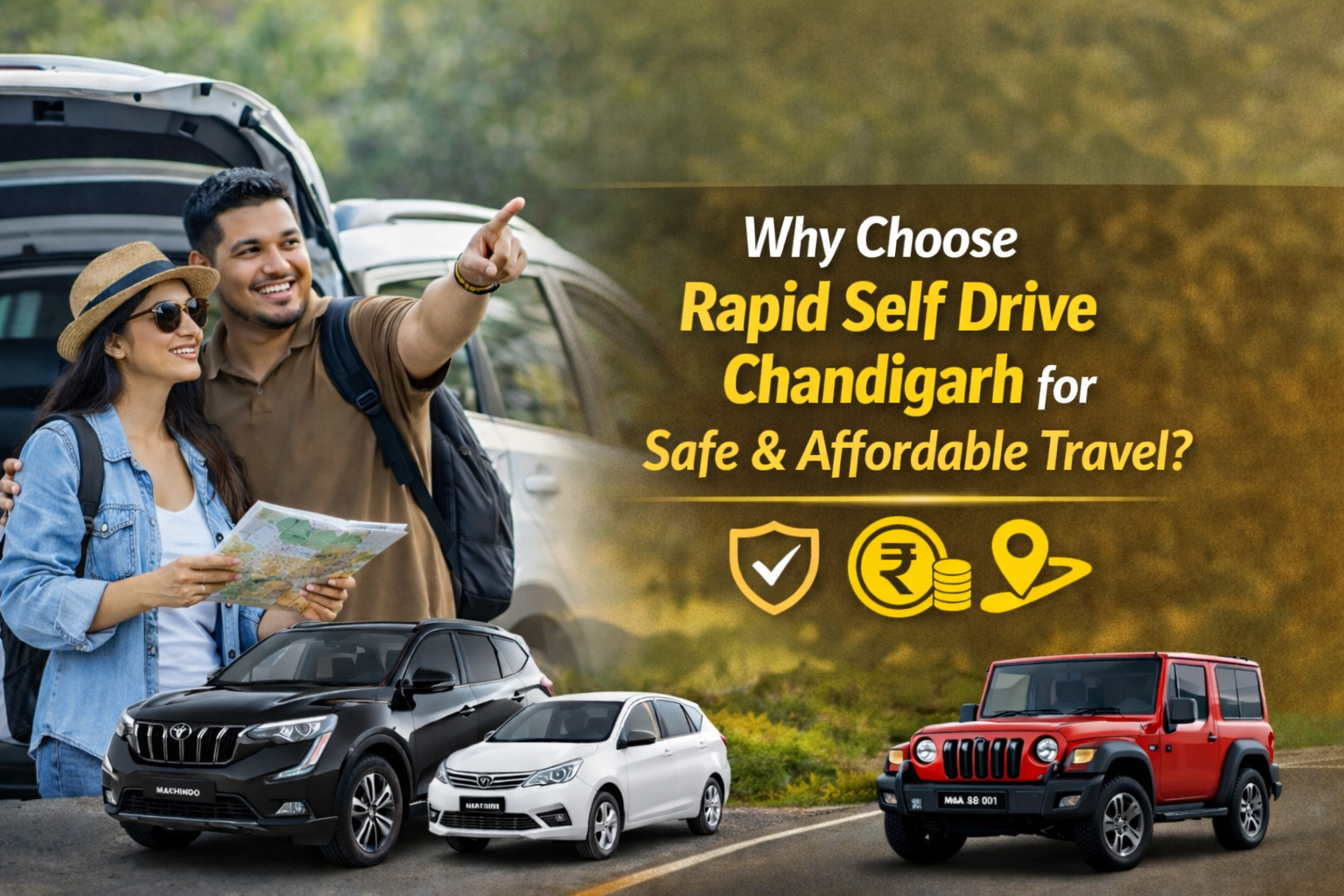 Why Choose Rapid Self Drive Chandigarh for Safe & Affordable Travel?