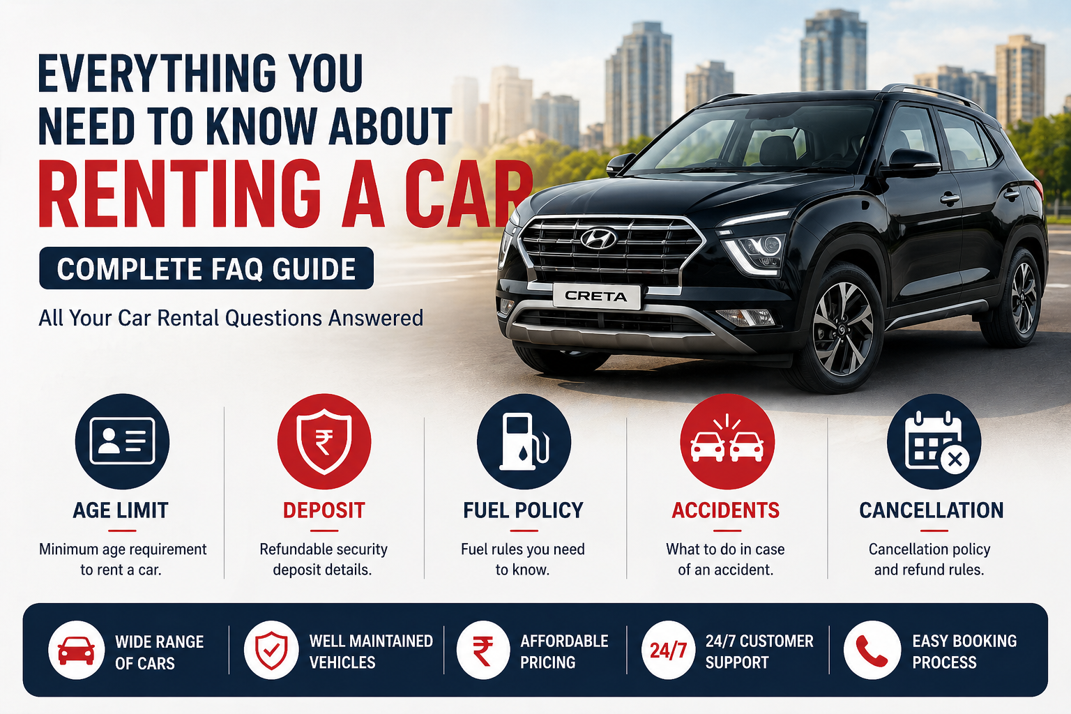 Everything You Need to Know About Renting a Car – Complete FAQ Guide